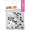 DECO Occhietti adesivi tondi - misure assortite - Deco - busta 50 pezzi (unità vendita 1 pz.)
