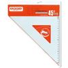 ARDA Squadra linea Profil - alluminio - 45gradi - 30cm - Arda (unità vendita 1 pz.)