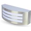 V-TAC LAMPADA DA PARETE 1 ATTACCO E27 3 LINEE IP44 VT-7680-LED7514