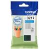 Brother - Cartuccia - Ciano - LC3217C - 550 pag (unità vendita 1 pz.)