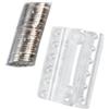 ITERNET Blister portamonete - 1 cent - trasparente - Iternet - sacchetto da 100 blister (unità vendita 1 pz.)