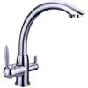 Rubinetto ForHome® Deluxe 3 Vie Per Acqua Depurata Rubinetto Per Depuratore (colore: Cromo)