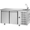 Tecnodom Tavolo Refrigerato 2 Porte GN 1/1 - Lavello Destro Vasca Singola