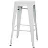 Ristosubito Sgabello impilabile da interno TESR Struttura in metallo verniciato Modello 977-BT503