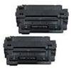 HP Offerta 2 Toner Rigenerati per HP Q7551X HP 51X Nero Pagine 13.000 cadauno