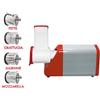 Ristosubito Tagliaverdure/grattuggia elettrica Omra Con 4 rulli in acciaio Potenza 225 W Modello 853M4R
