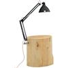 MOGG tavolino con lampada PIANTAMA - MPI15050-NERO
