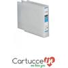 CartucceIn Cartuccia ciano Compatibile Epson per Stampante EPSON WORKFORCE PRO WF-8090DTWC