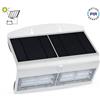 V-TAC LAMPADA LED SOLARE A PARETE BIANCA 7W LUCE BIANCO NATURALE IP65 CON SENSORE PIR VT-767-7-LED8278