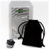 Blackfire Dado d20 in metallo Silver (con sacchettino) - 40132