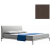 ZANOTTA letto matrimoniale TALAMO con piedini neri per materasso 170 x 200 cm - 1884/1-31641-176x216-PIEDI-NERI