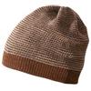 Disana Cappello Beanie in lana Merino - col. nocciola melange
