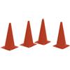 Schiavi Sport Cono in Plastica Pesante colore Arancio h 40cm, peso 225 grammi