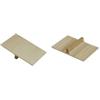 Schiavi Sport Tavola Propriocettiva Legno con Travetto Centrale, mis cm 60X40X10,5h