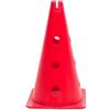 Schiavi Sport Cono forato multiuso in plastica h 45cm, colore rosso