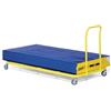 Schiavi Sport Carrello Porta Materassi in Acciaio, mis 200x95 cm