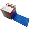 TOORX Fascia elastica anallergica latex-free blu in rotolo da 25 m resistenza forte - Altezza 15 cm, spessore 0,65 mm