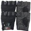 GYM POWER 2X PAIA DI GUANTI FITNESS CUOIO RETE - MISURE A SCELTA