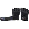 GYM POWER GUANTINI FITNESS PELLE/SPANDEX CON AVVOLGENTE POLSINO - Misura L