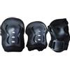 NEXTREME Set di protezioni JUNIOR nero con Ginocchiere, Gomitiere e Parapolsi - Peso utilizzatore da 25 a 50 kg