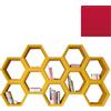 SLIDE libreria autoportante HEXA - SDHEX112D