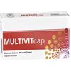 Farmacia Candelori Multivitcap Vitamine, Luteina, Minerali Chelati