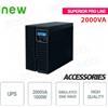 Setik UPSL2000LCD-PLUS - Gruppo di continuità UPS 2000VA / 1800W Superior Pro