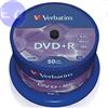 VERBATIM DVD+R 4.7GB 16x Cake 50pz VERBATIM Azo - 43550