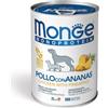 MONGE CANE SOLO POLLO E ANANAS GR.400