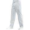 ISACCO Pantalone con elastico Bianco Cotone 190 gr/mq ISACCO 044000