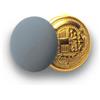 ISACCO Confezione 4 bottoni gemelli oro/grigio ISACCO 123212