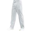 ISACCO Pantalone con elastico pol/cot 195gr. Bianco ISACCO 044008