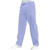ISACCO Pantalone con elastico Cotone celeste ISACCO 044042