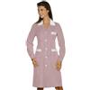 ISACCO Camice positano rigatino bordeaux ISACCO 008963