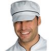 ISACCO Cappello charly Bianco profilo nero ISACCO 077011