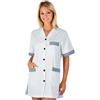 ISACCO Casacca dacca Bianca/riga blu ISACCO 006100