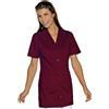 ISACCO Casacca marbella manica corta bordeaux 65% poliestere 35% cotone - ISACCO 031593M