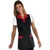 ISACCO Casacca Trinidad nera + rosso ISACCO 013307