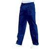 ISACCO Pantalone c/elastico Pol/cot. 125gr blu ISACCO 044022