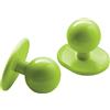 ISACCO Conf. 10 bottoni pallina verde mela ISACCO 113026