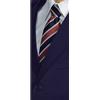 ISACCO Cravatta regimental grigio bordeaux blu ISACCO 115120