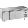 Forcold Banco Refrigerato Gastronomia GN1/1 a 3 Porte - Monoblocco - Capacità lt 417 - Temp +2° +8°C