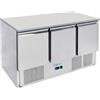 Forcold Saladette Refrigerata Statica - 3 Porte - Cm. 136,5 x 70 x 85 h