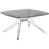 KARTELL tavolino BLAST con piano quadrato - 4095-C6