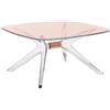 KARTELL tavolino BLAST con piano quadrato - 4095-G2