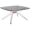 KARTELL tavolino BLAST con piano quadrato - 4095-G6