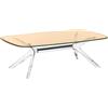 KARTELL tavolino BLAST con piano rettangolare - 4096-C3