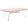 KARTELL tavolino BLAST con piano rettangolare - 4096-G2