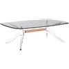 KARTELL tavolino BLAST con piano rettangolare - 4096-G6
