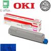 OKI Toner ORIGINALE OKI Cyan 46490403